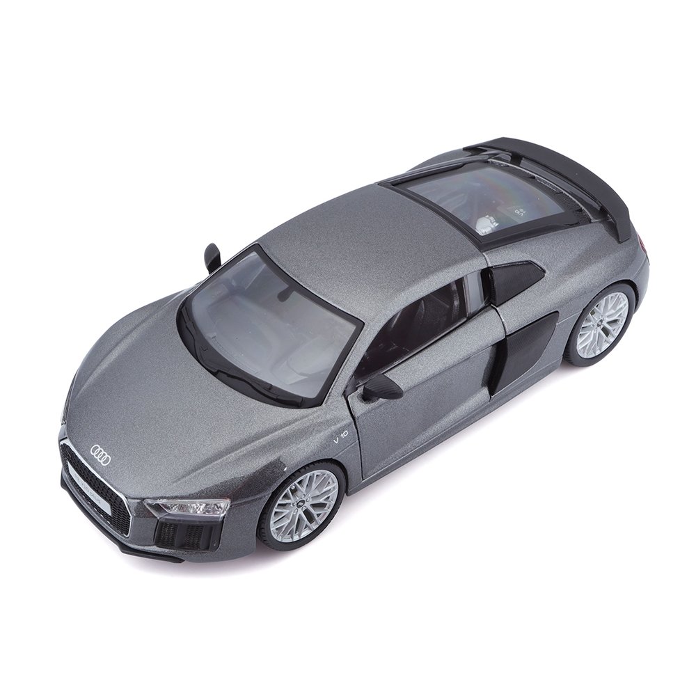 Carrinho Maisto 1:24 SE Audi R8 V10 Plus Cinza