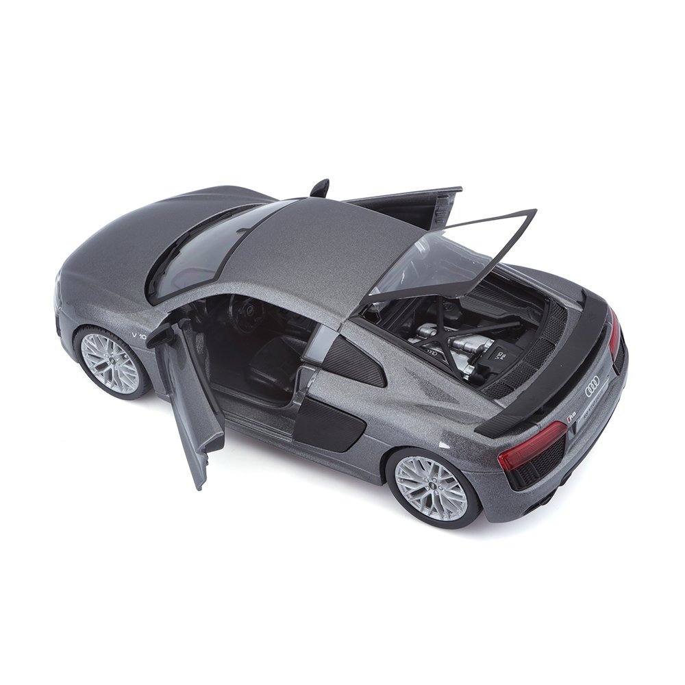 Carrinho Maisto 1:24 SE Audi R8 V10 Plus Cinza
