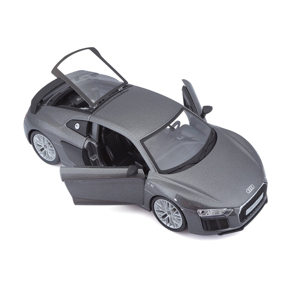 Carrinho Maisto 1:24 SE Audi R8 V10 Plus Cinza