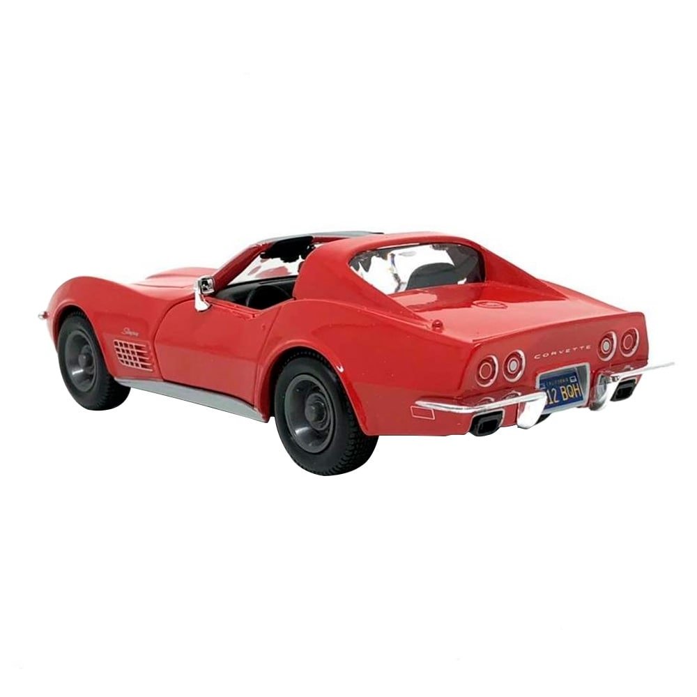 Carrinho Maisto 1:24 SE 1970 Chevrolet Corvette Vermelho