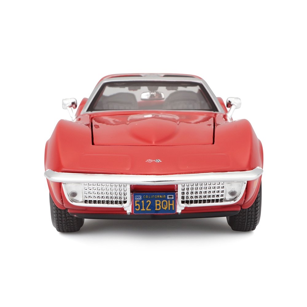 Carrinho Maisto 1:24 SE 1970 Chevrolet Corvette Vermelho