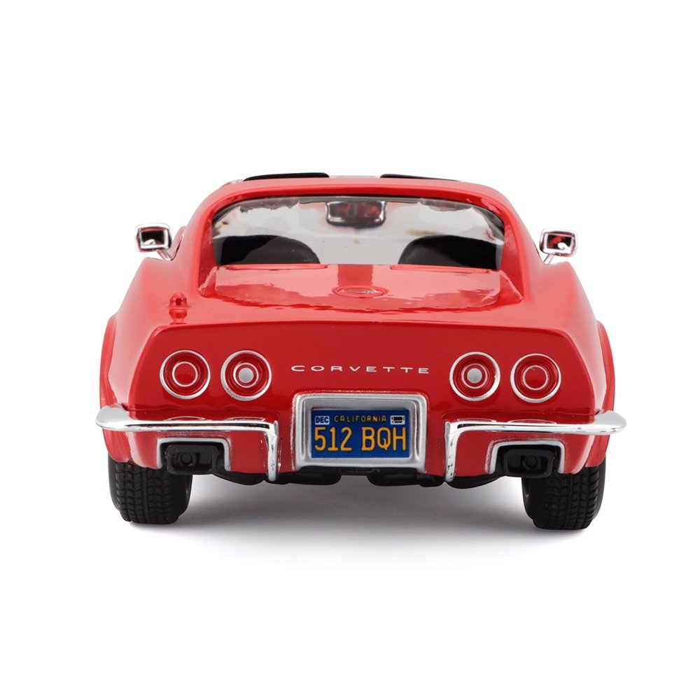 Carrinho Maisto 1:24 SE 1970 Chevrolet Corvette Vermelho