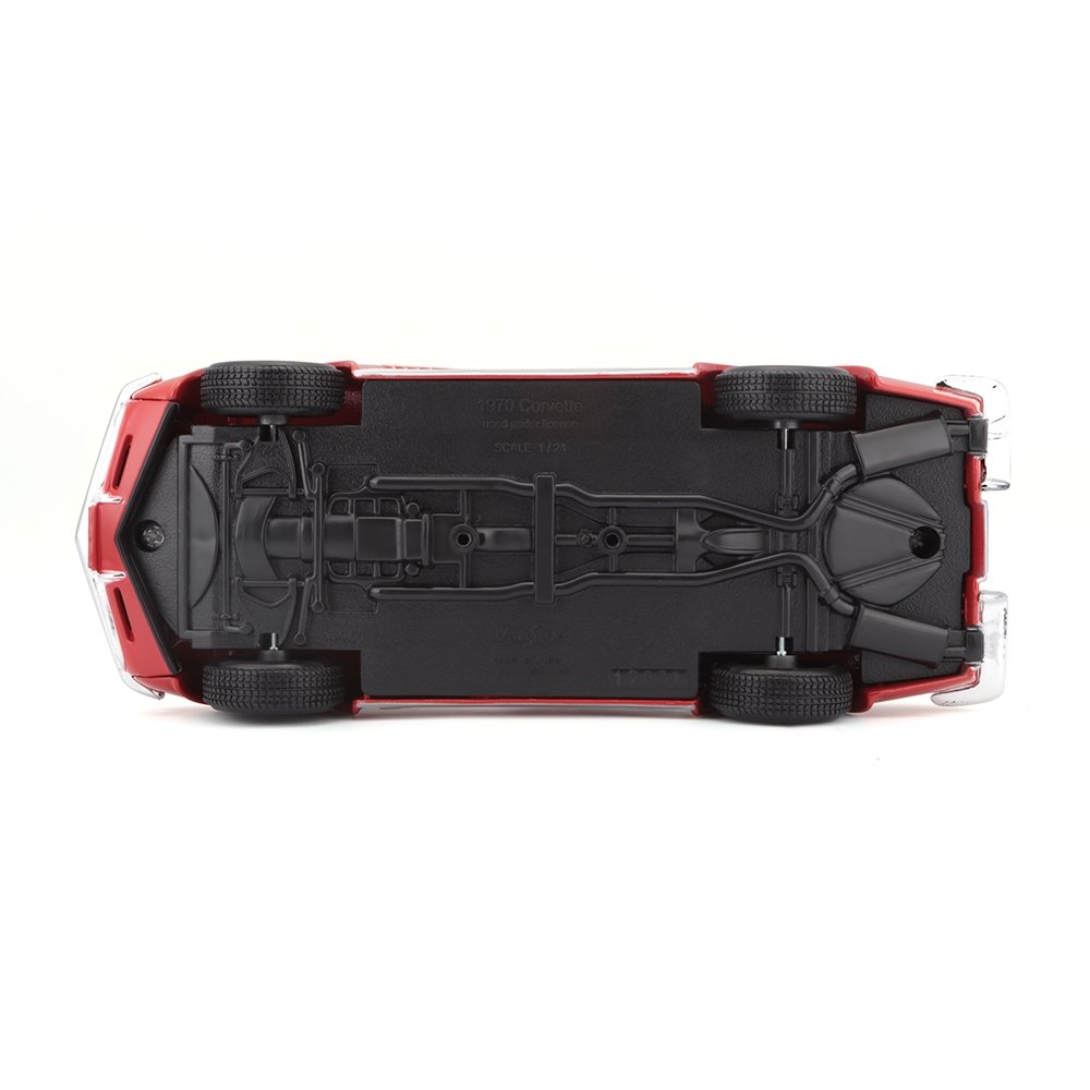 Carrinho Maisto 1:24 SE 1970 Chevrolet Corvette Vermelho
