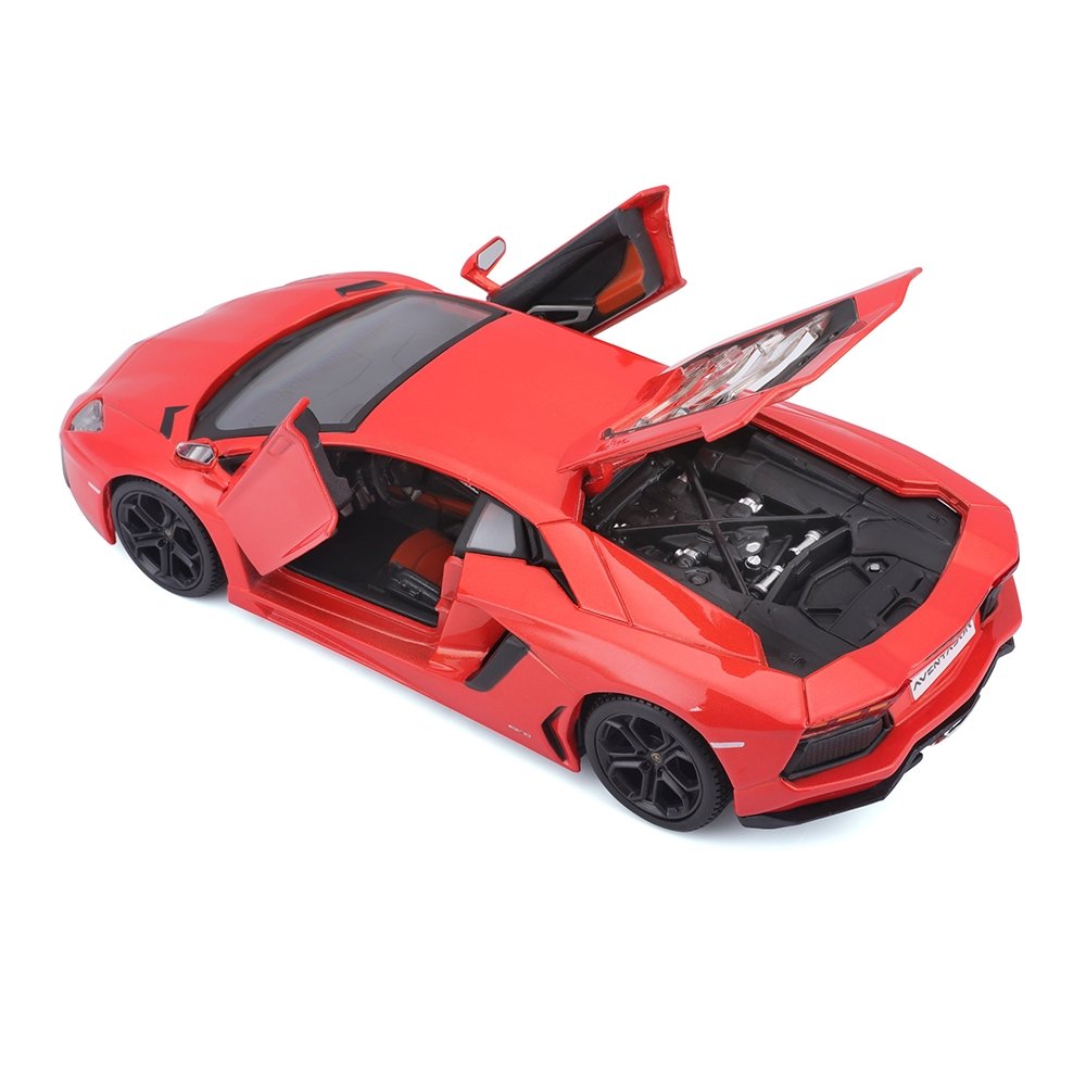 Carrinho Maisto 1:24 SE Lamborghini Aventador LP 700-4 Laranja