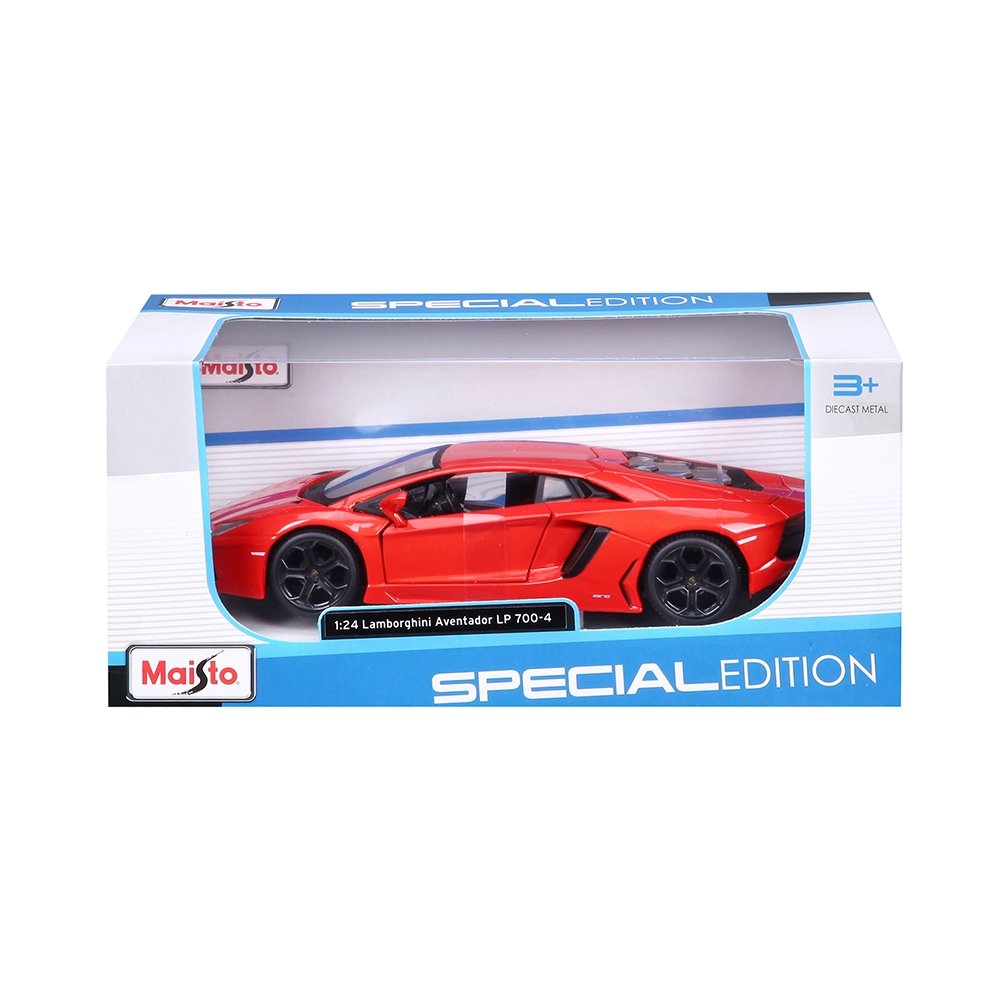 Carrinho Maisto 1:24 SE Lamborghini Aventador LP 700-4 Laranja
