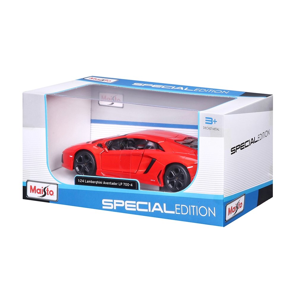 Carrinho Maisto 1:24 SE Lamborghini Aventador LP 700-4 Laranja