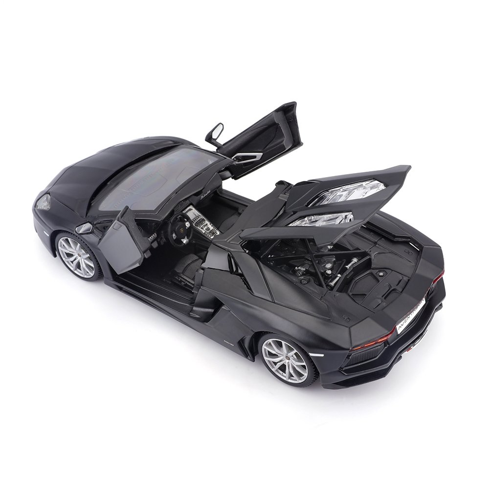 Carrinho Maisto 1:24 SE Lamborghini Aventador LP 700-4 Roadster Preto
