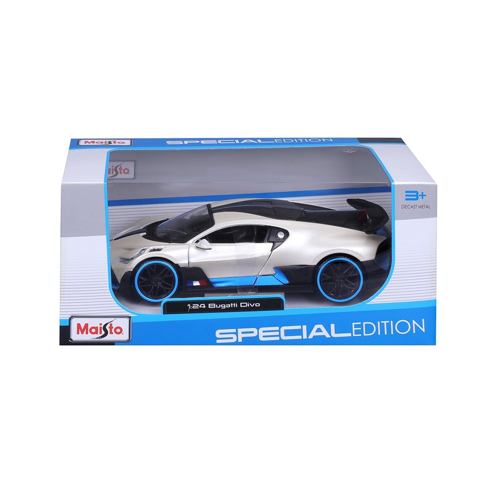 Carrinho Maisto 1:24 SE Bugatti Divo Branco