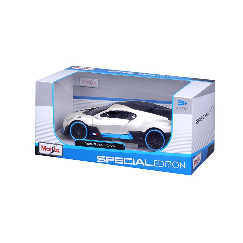 Carrinho Maisto 1:24 SE Bugatti Divo Branco