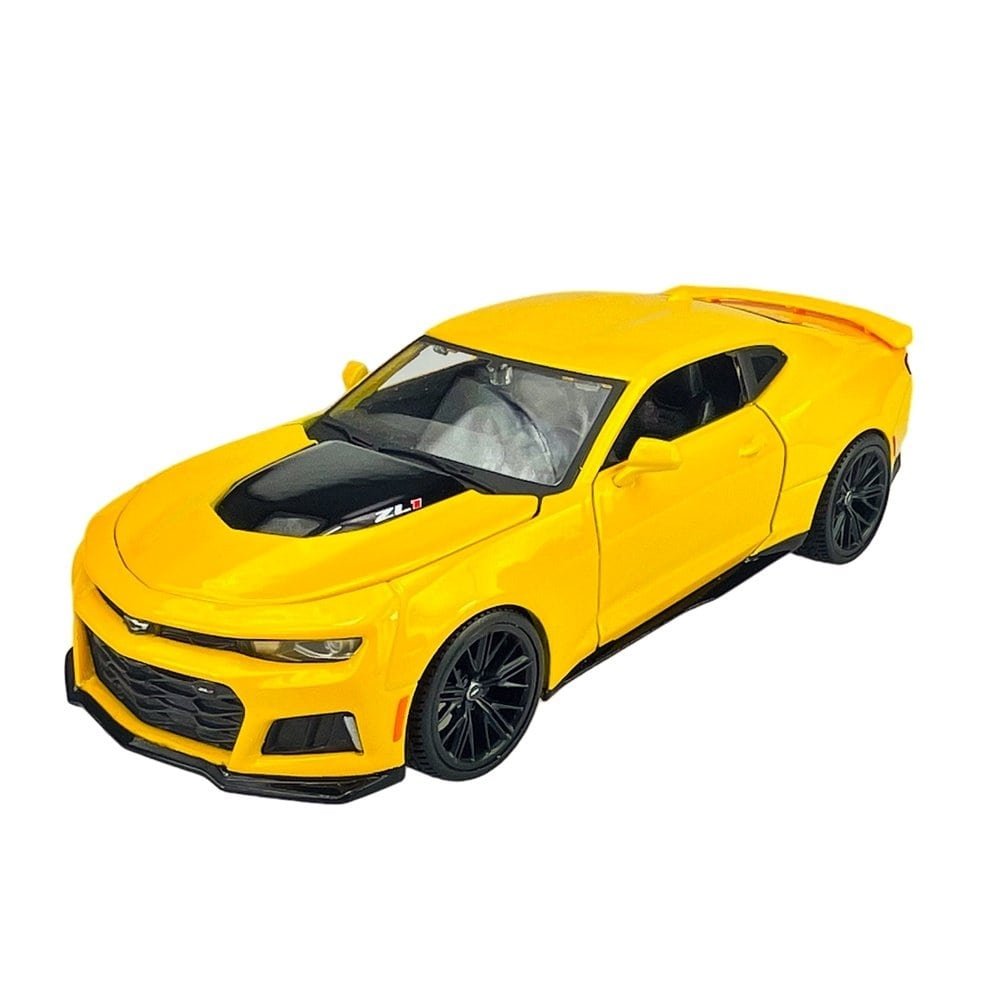 Carrinho Maisto 1:24 SE 2017 Chevrolet Camaro ZL1 Amarelo