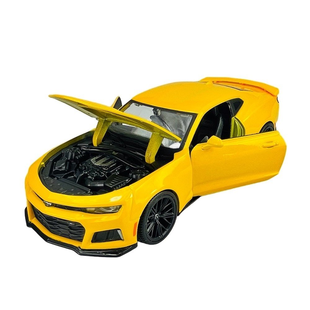 Carrinho Maisto 1:24 SE 2017 Chevrolet Camaro ZL1 Amarelo