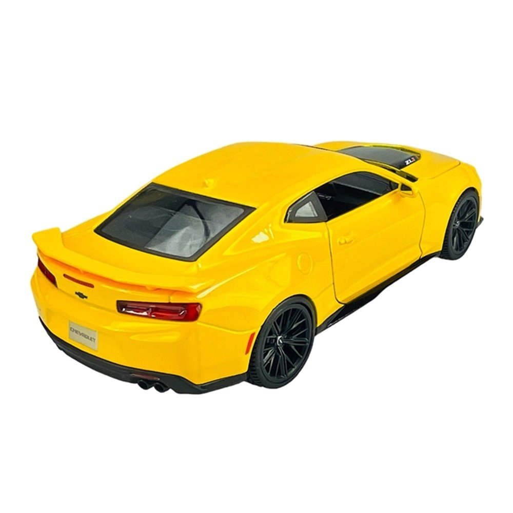 Carrinho Maisto 1:24 SE 2017 Chevrolet Camaro ZL1 Amarelo