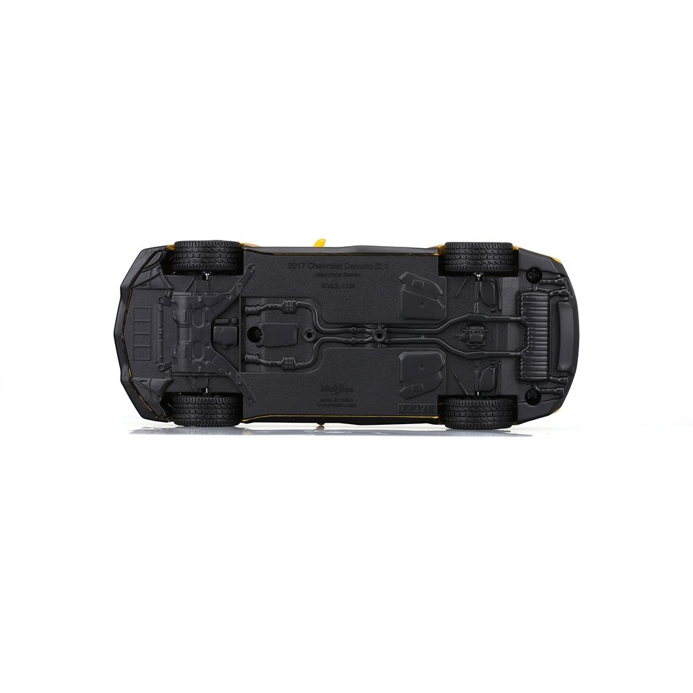 Carrinho Maisto 1:24 SE 2017 Chevrolet Camaro ZL1 Amarelo