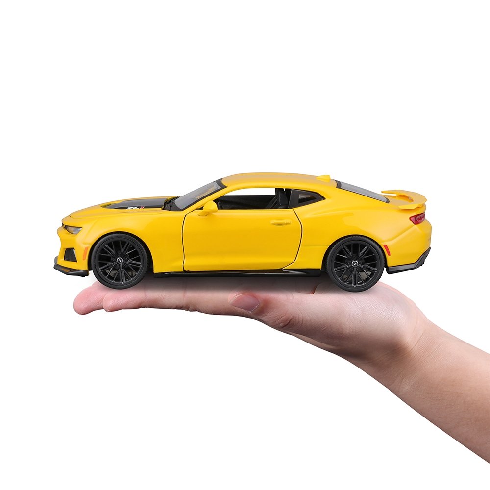Carrinho Maisto 1:24 SE 2017 Chevrolet Camaro ZL1 Amarelo