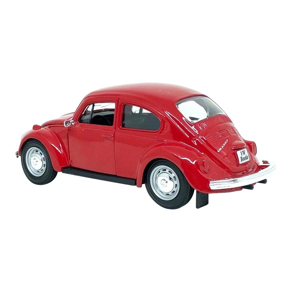 Carrinho Maisto 1:24 SE Volkswagen Beetle Vermelho