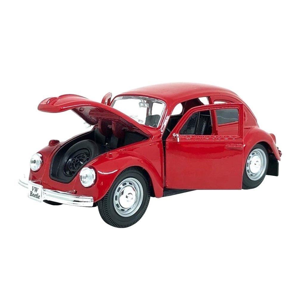 Carrinho Maisto 1:24 SE Volkswagen Beetle Vermelho