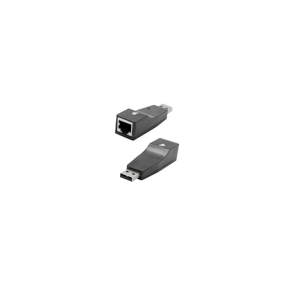 Adaptador USB 2.0 Para Rede RJ45 Ethernet 10/100 Mbps 5+ Un.Venda: PC/1