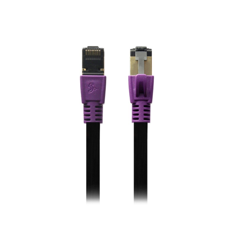 Cabo Patch Info - Patch Cord CAT8 FTP 2000 MHZ / 40 GBPS - 15M - Roxo