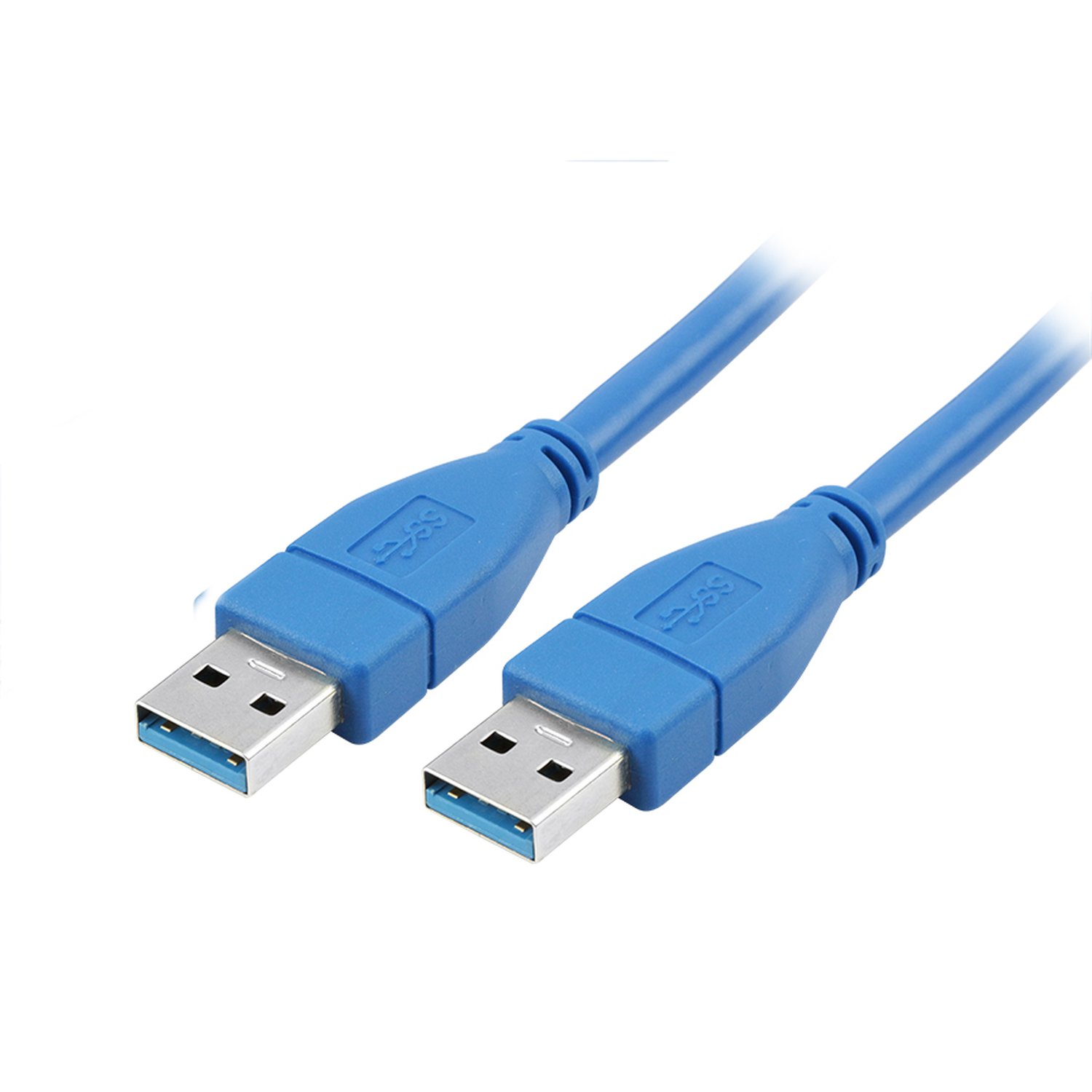 Cabo USB 3.1 - USB-A Macho + USB-A Macho 3.1 - 5m - Azul