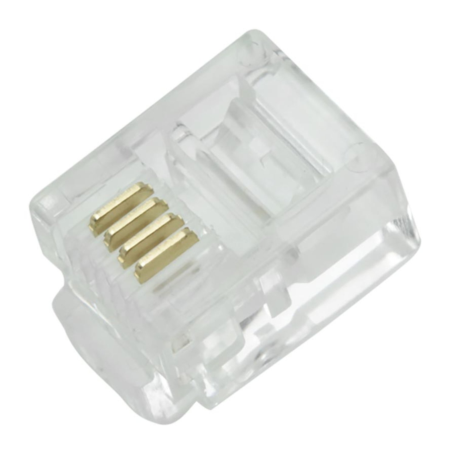 Plug Para Rj-11 6x4