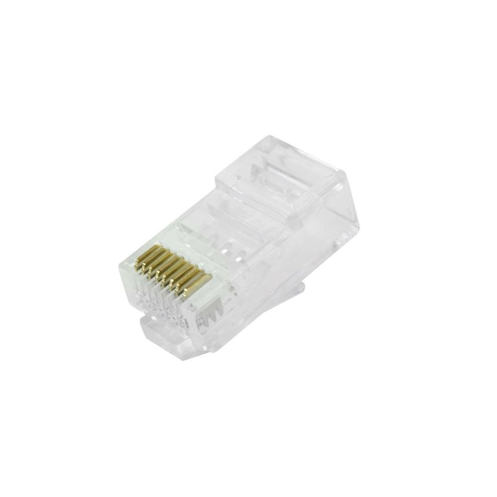 Plug RJ45 De Passagem 8x8 CAT6