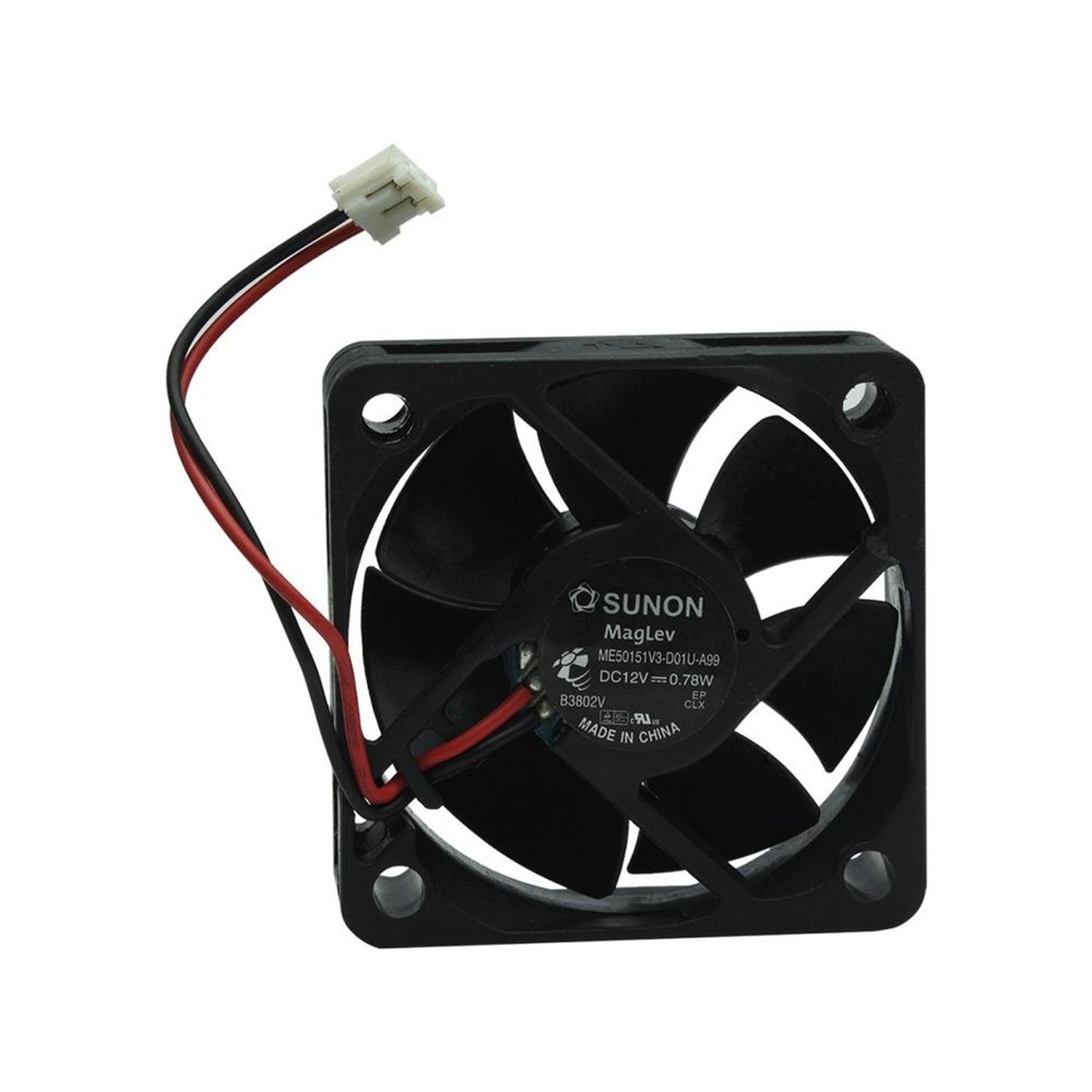 Microventilador 50 X 50 X 15MM - 12V - Com Conector