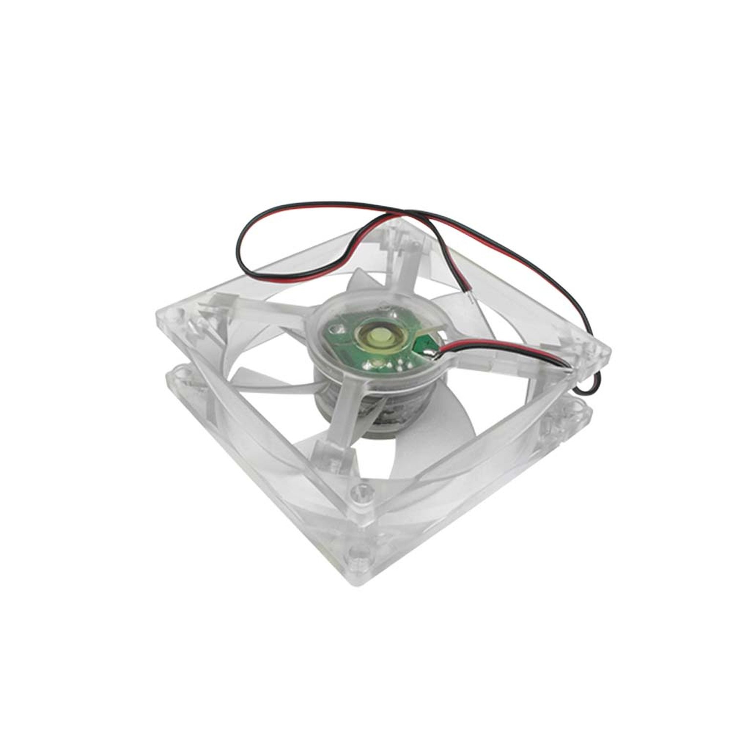 Microventilador 80 X 80 X 25MM - 12V - Transparente