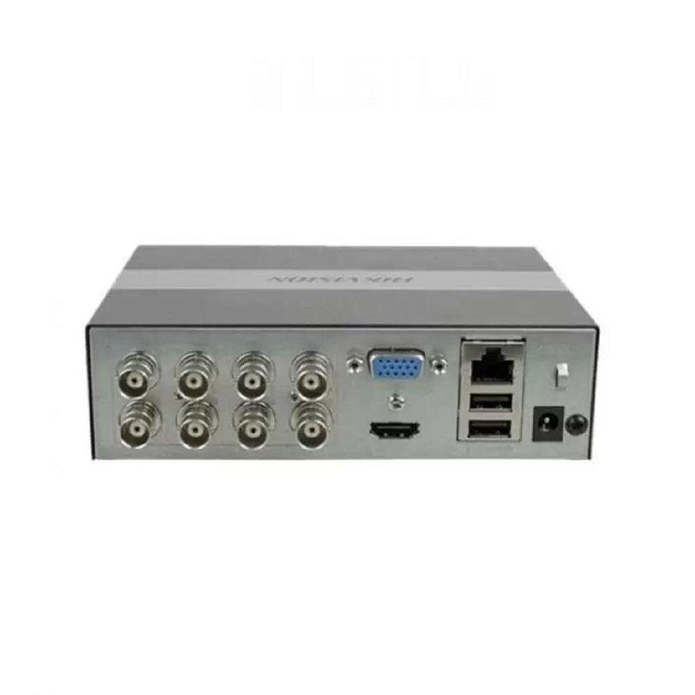 DVR 8 Canais 1MP com SSD 480GB Hikvision DS-E08HGHI-B