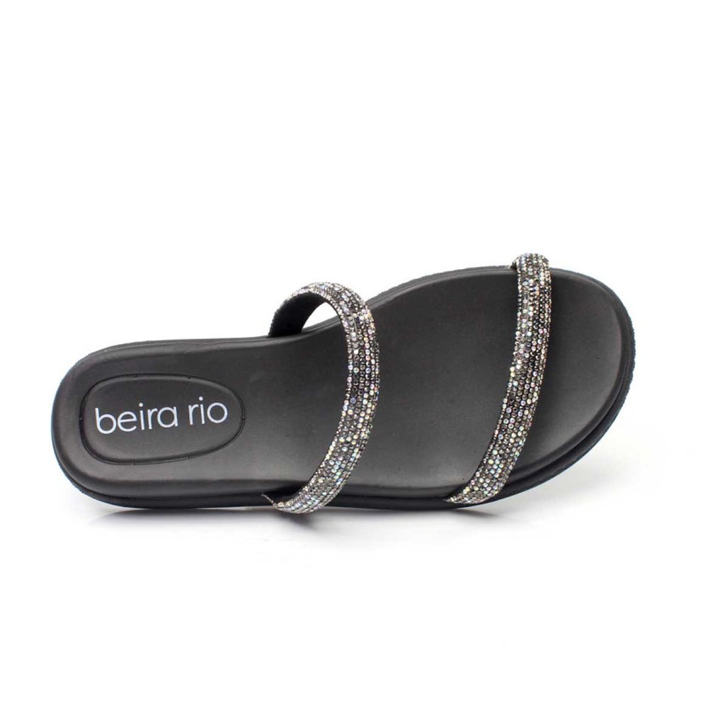 Rasteirinha Beira Rio 8488.105 (34-39) 26530 - Preto Grafite Boreal 93042