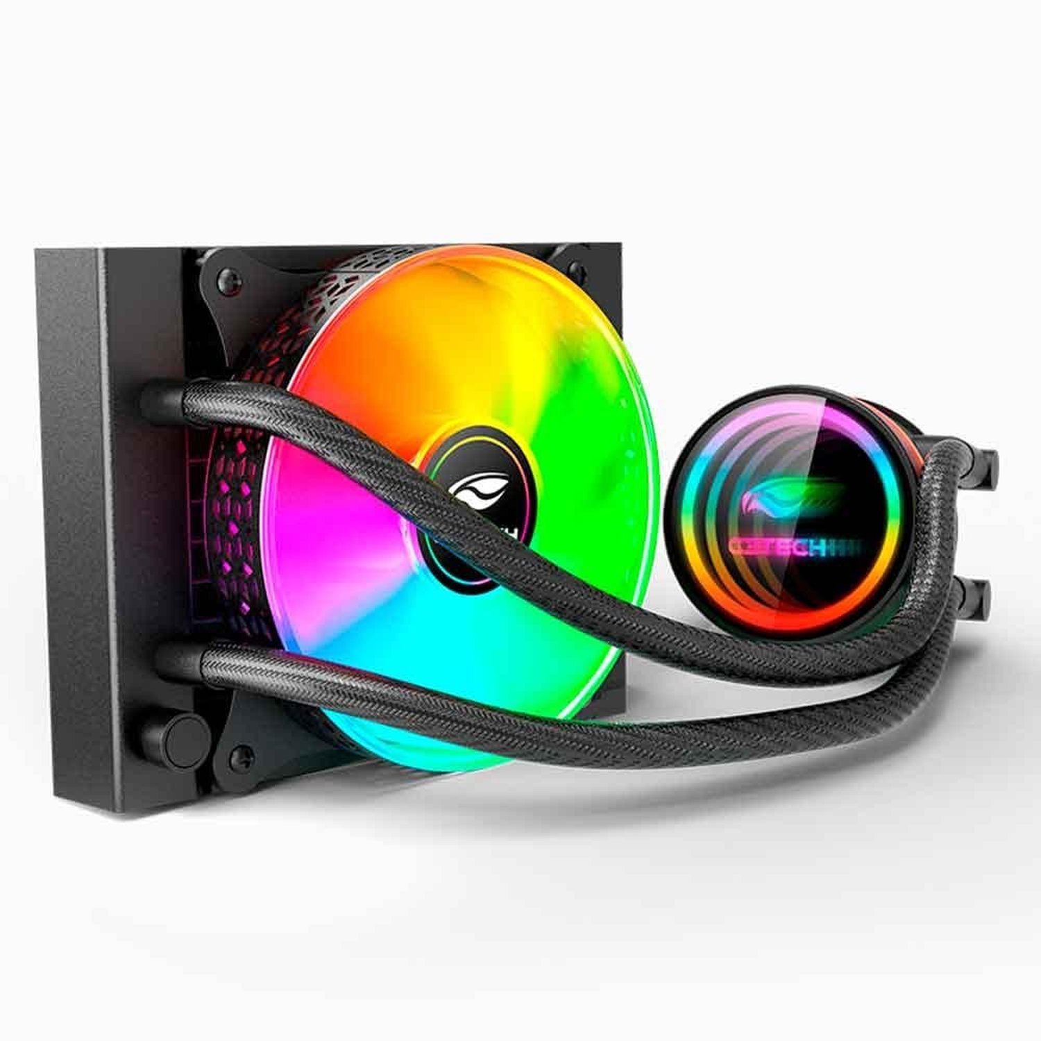 Water Cooler C3Tech FC-W120RGB Preto Un.Venda: PC/1
