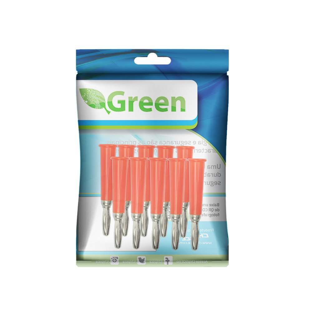 Plug Banana - Vermelho