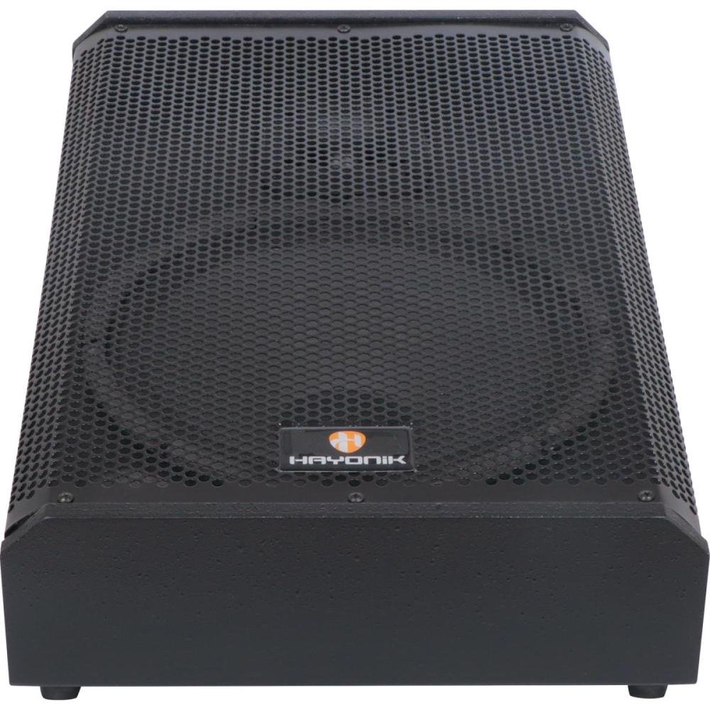 Monitor de Palco Ativo Falante de 12" Gabinete em Madeira CMHK 12A 200W RMS Hayonik