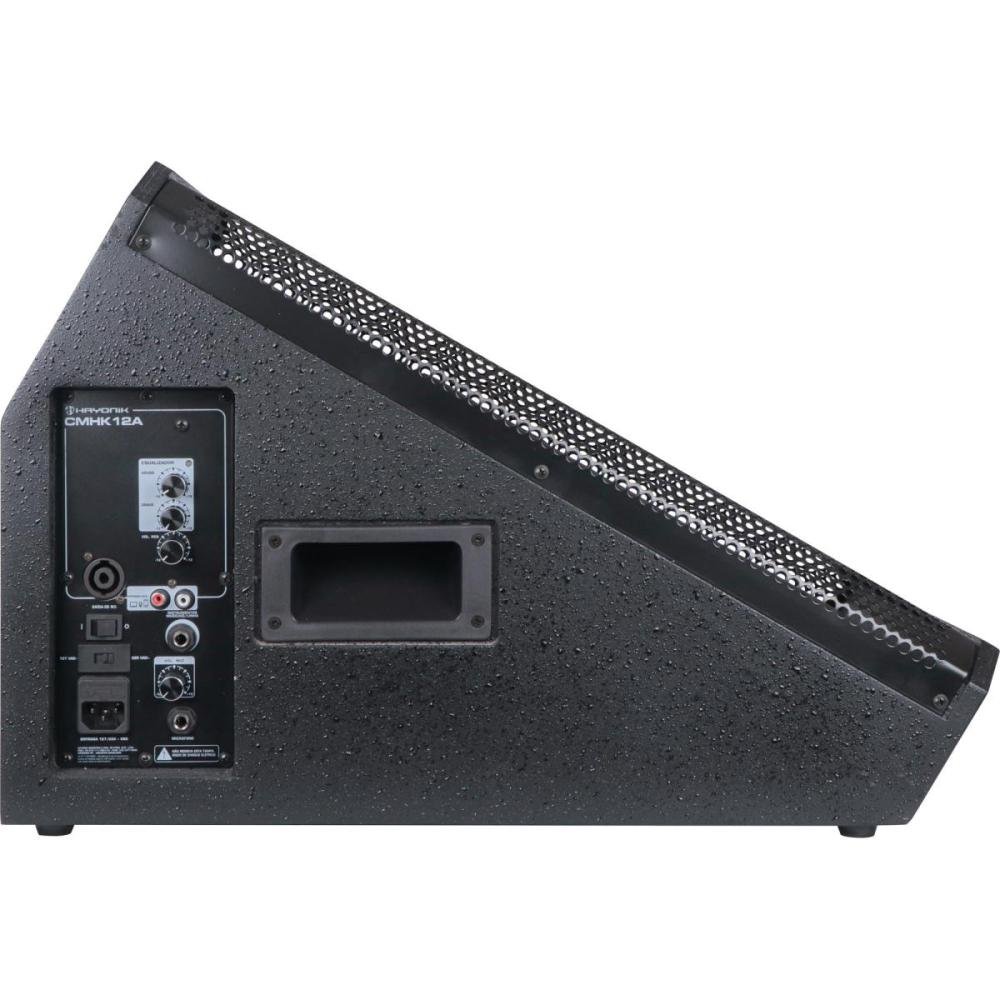 Monitor de Palco Ativo Falante de 12" Gabinete em Madeira CMHK 12A 200W RMS Hayonik