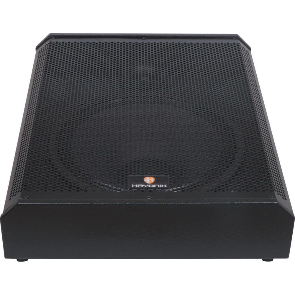 Monitor de Palco Ativo Falante de 15" Gabinete em Madeira CMHK 15A 200W RMS Hayonik