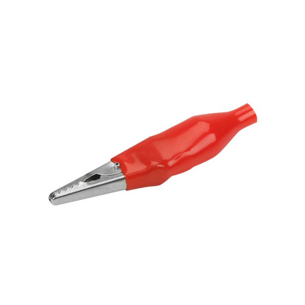 Garra Jacare 10A Com Capa Grande - Vermelho ( 44MM )