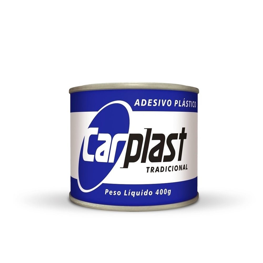 Massa Adesiva Plástica Branca Carplast 400G Maxi Rubber