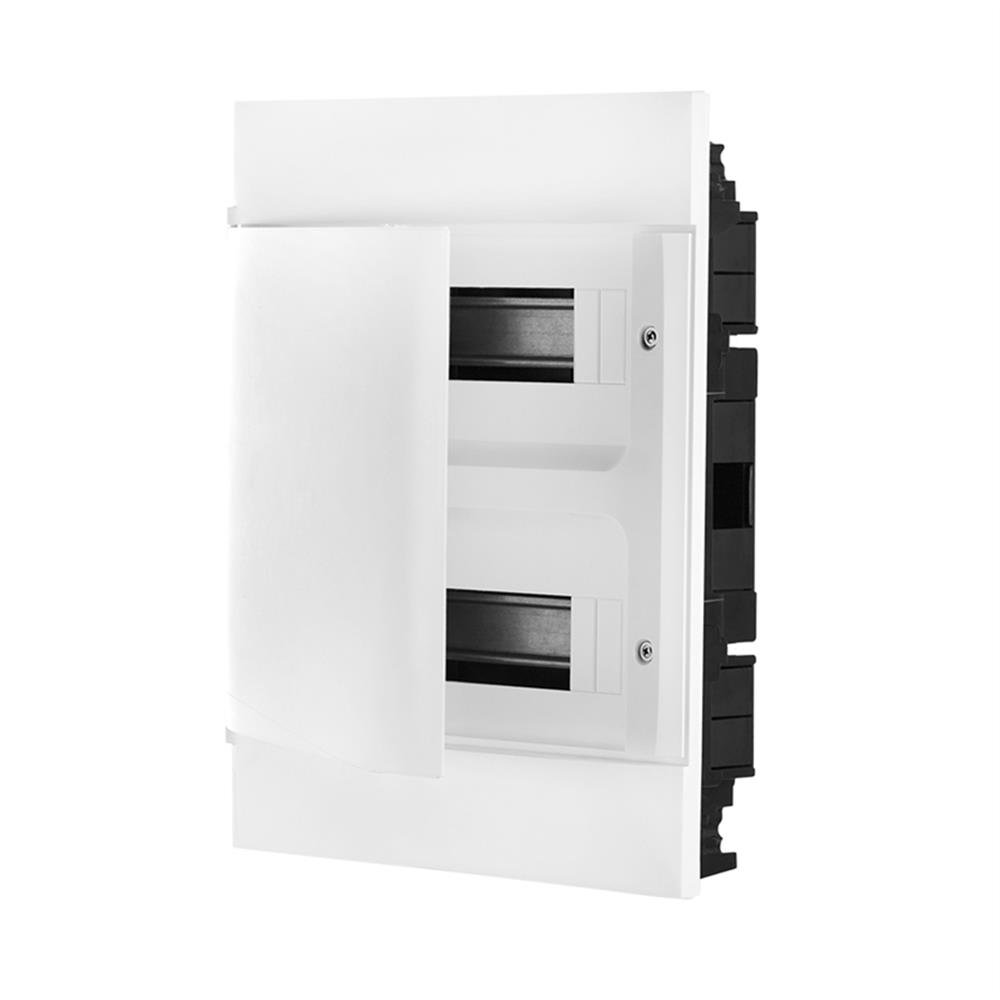 Quadro Distribuição De Embutir 24 Disjuntores Branco