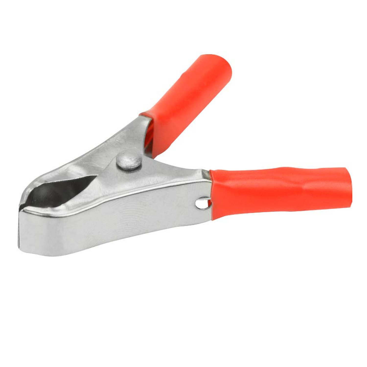 Garra Jacaré 10A Para Bateria Carro - Vermelho