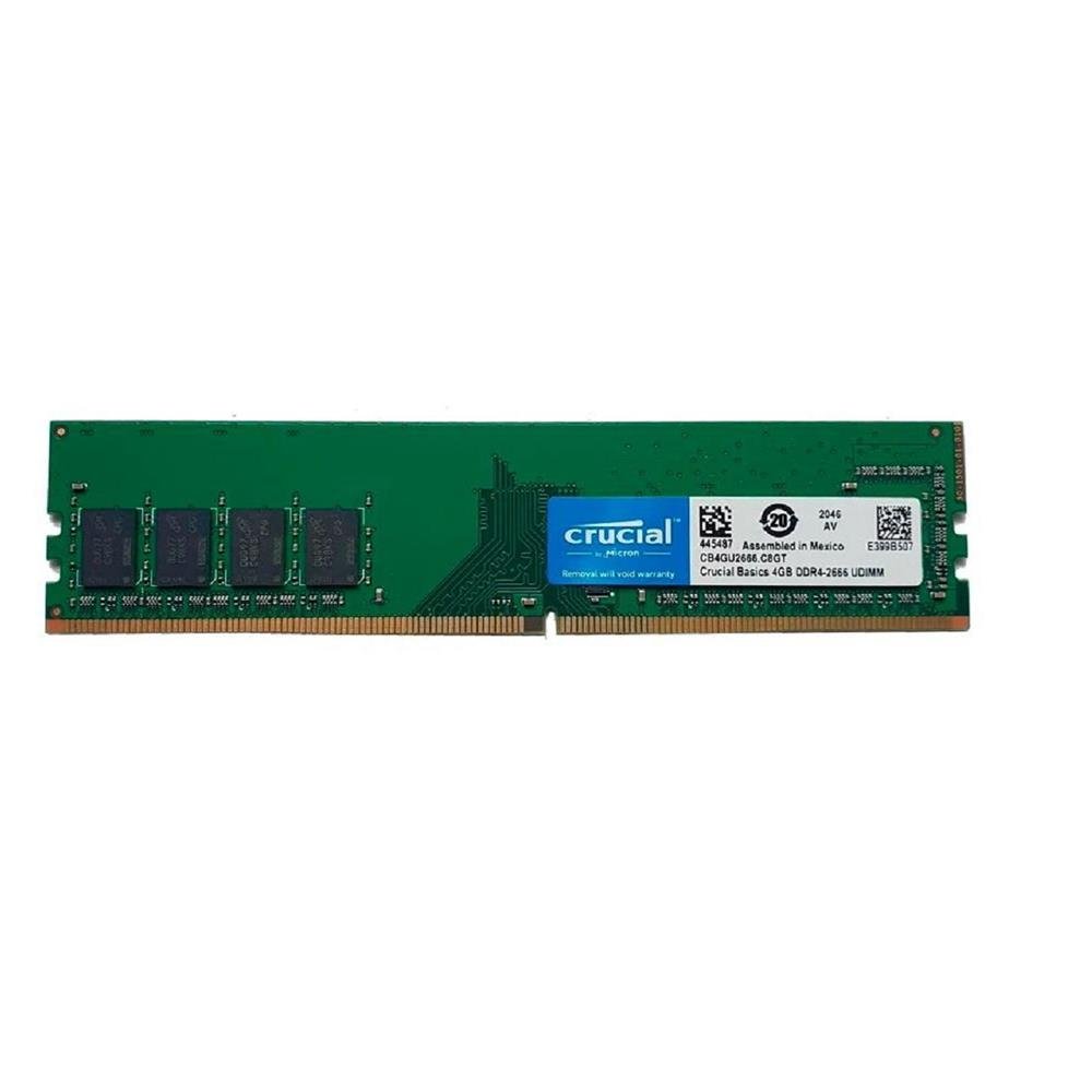 Memoria Crucial Basics 8GB 2666MHz DDR4 CL19 - CB8GU2666