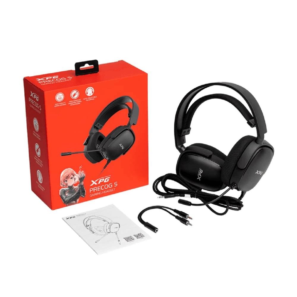 Headset Gamer Adata Xpg Precog S 3.5mm Preto -Precog S-bkcww