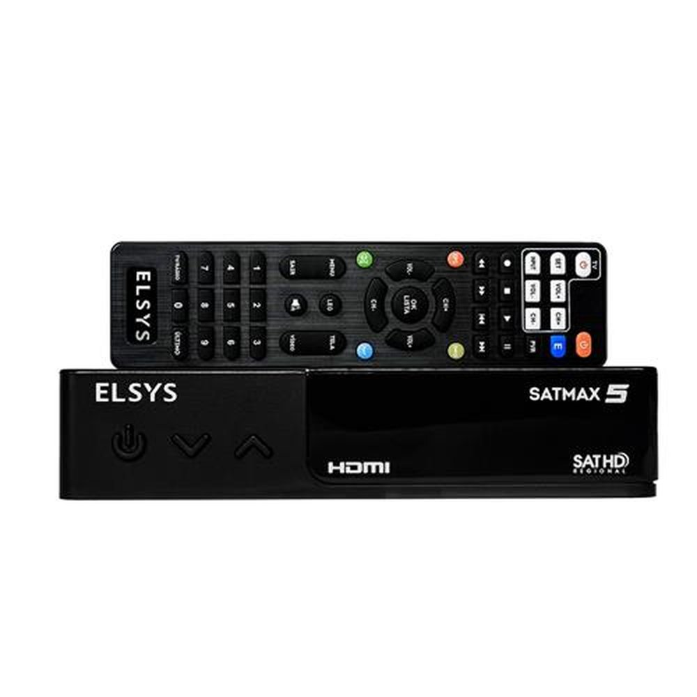 Receptor Sat HD Regional Banda C e KU Satmax 5 - ETRS70 ¿ Elsys
