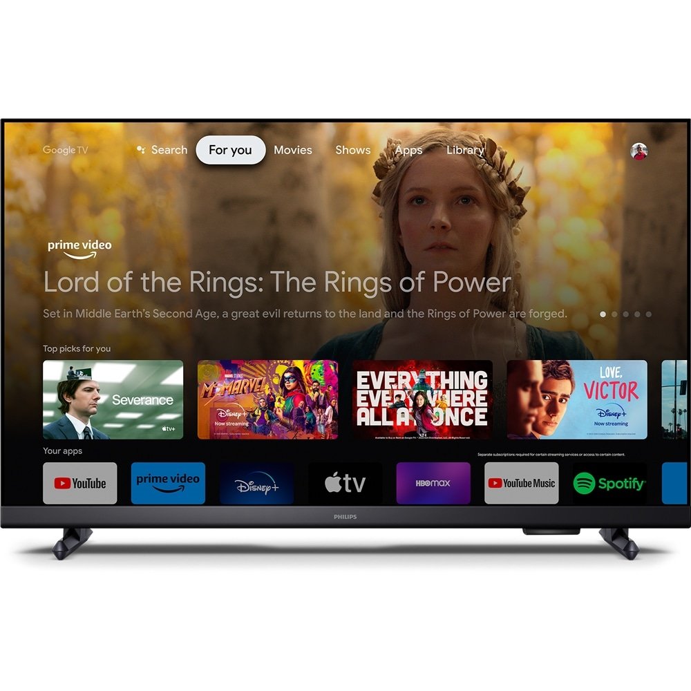 Smart TV LED 32" Philips 32PHG6918/78 HD com Wi-Fi, 3 HDMI, 2 USB, 60Hz, Preto