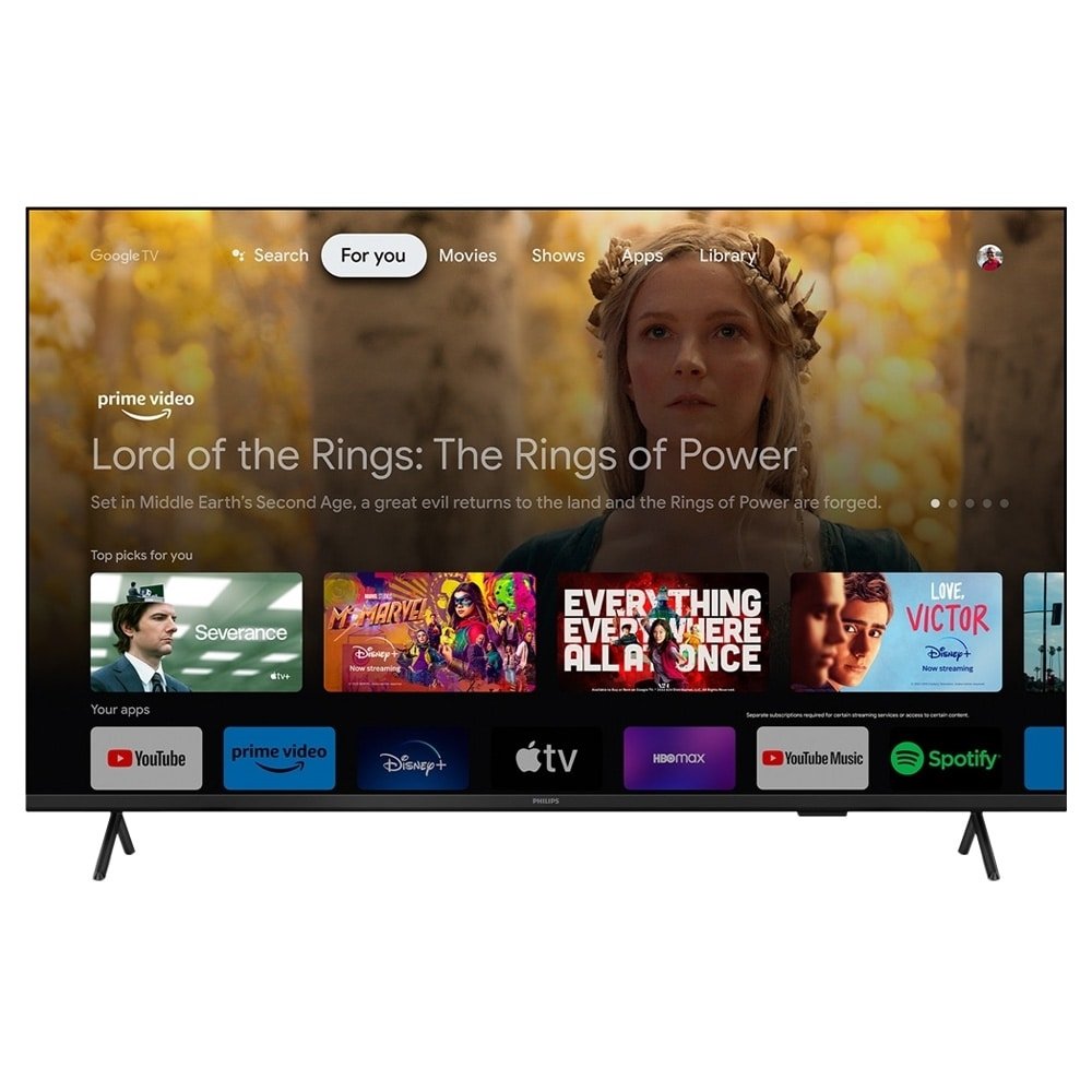 Smart TV LED 50" Philips 50PUG7408/78 - 4K UHD com Wi-Fi, com 2 USB, 3 HDMI, 60 Hz