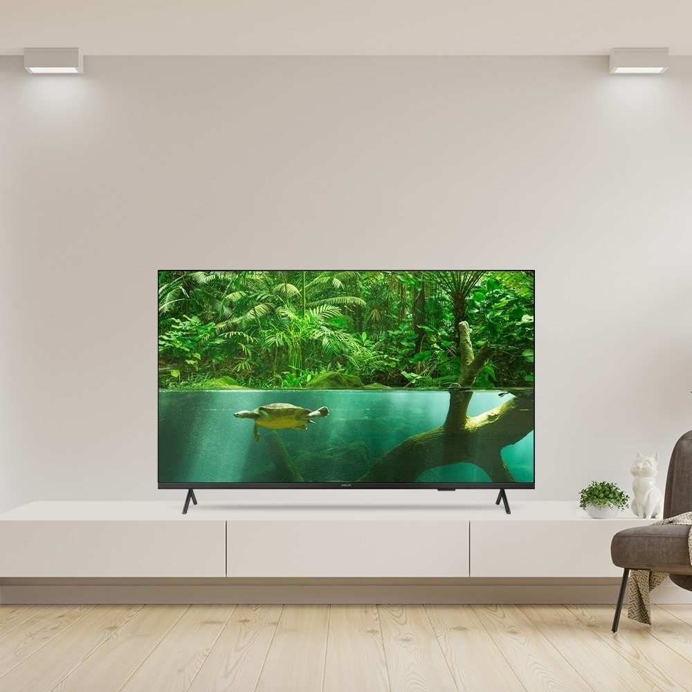 Smart TV LED 70" Philips 70PUG7408/78 4K UHD com Wi-Fi, com 2 USB, 4 HDMI, 60 Hz
