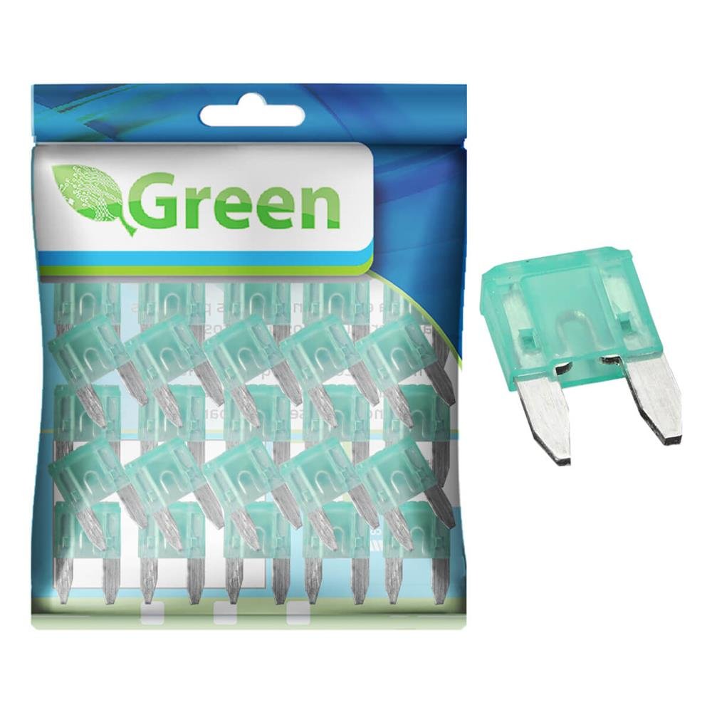 Fusível Lâmina Mini 30A Verde