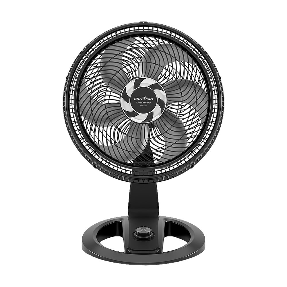 Ventilador Britânia BVT440 Max Force - 2 em 1, 40cm, 170W Preto 110V
