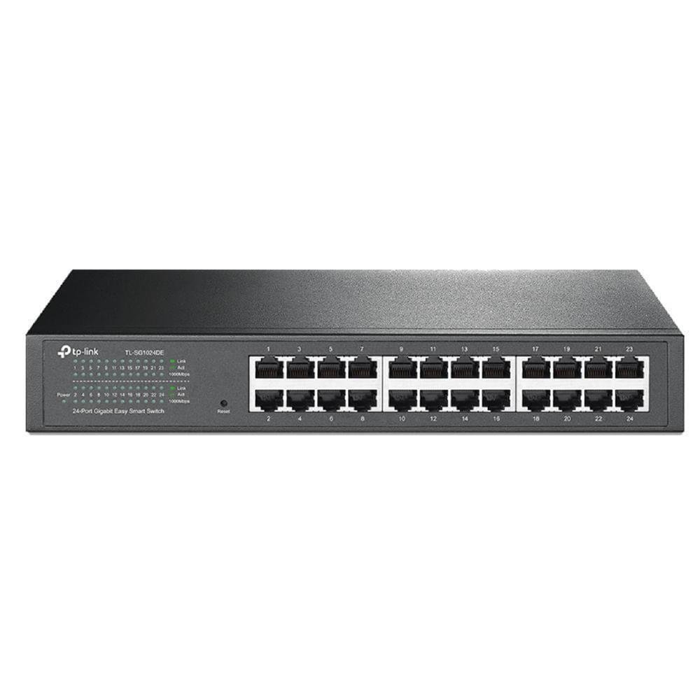 Switch Tp-link 24 Portas Tl-sg1024de Easy Smart Switch 3063