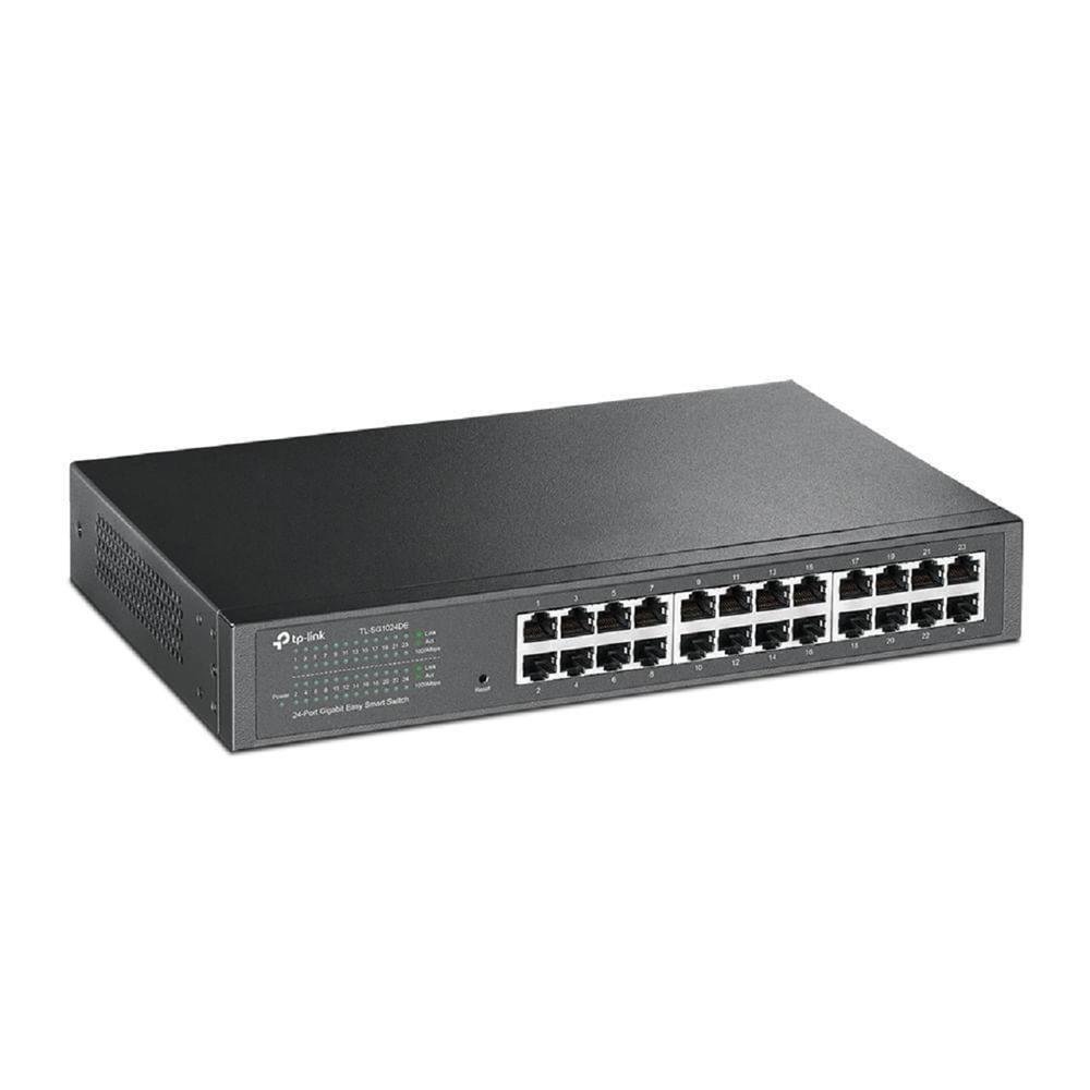 Switch Tp-link 24 Portas Tl-sg1024de Easy Smart Switch 3063