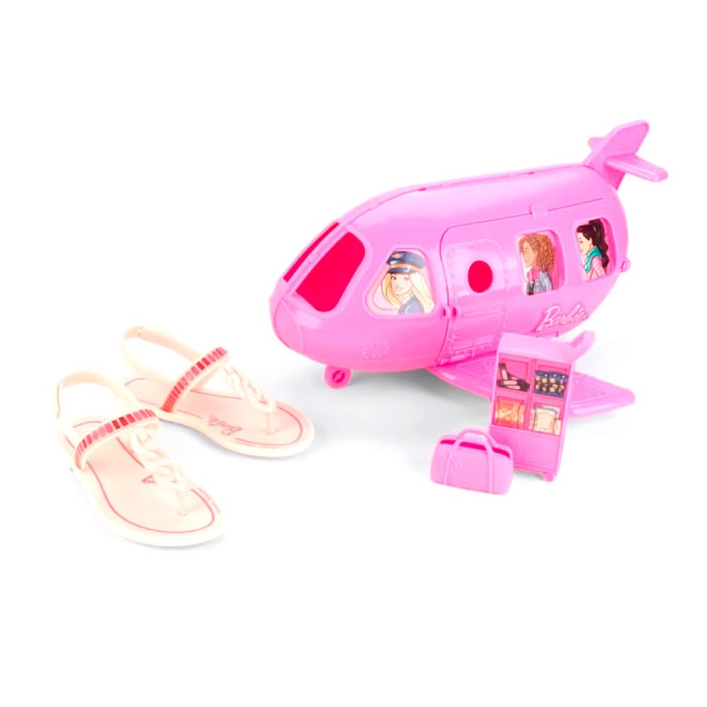 Sandália Barbie Flight 22936 (25-34) - Bege Bege As819