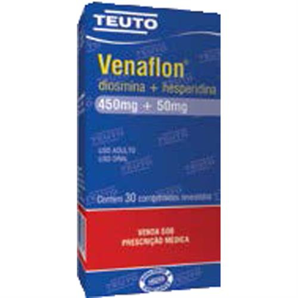 Venaflon 450-50Mg Com 30 Comprimido Revestido - TEUTO